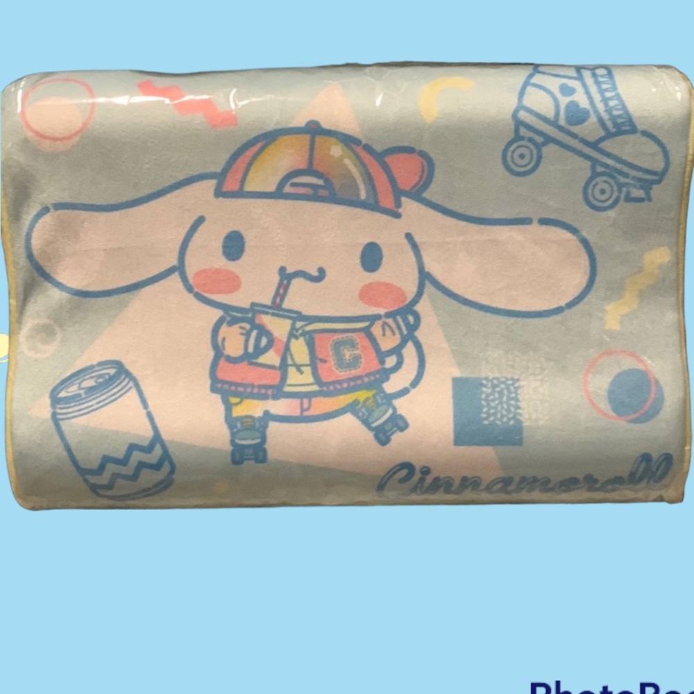 New Kawaii Sanrio 90’s Scene Cinnamoroll Memory Foam curved Pillow from Japan